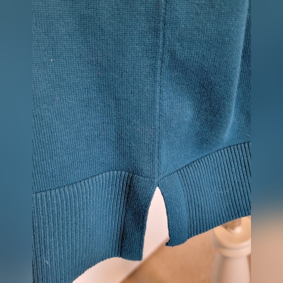 Lands' End Women's Plus Size Scoop Neck Sweater in Midnight Blue - 3X - Picture 4 of 10